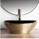  Lavabo Vasque en céramique SOFIA SOFIA BLACK GOLD BRUSH
