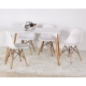 Table rectangulaire DSW EAMES B03