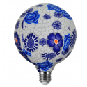 Ampoule décorative à 360 ° FOLK BLEU LED G125 E27, 4W, 1900K filament