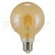 Lampe LED décorative Vintage Amber G95 E27 320lm, 4W, 2200K